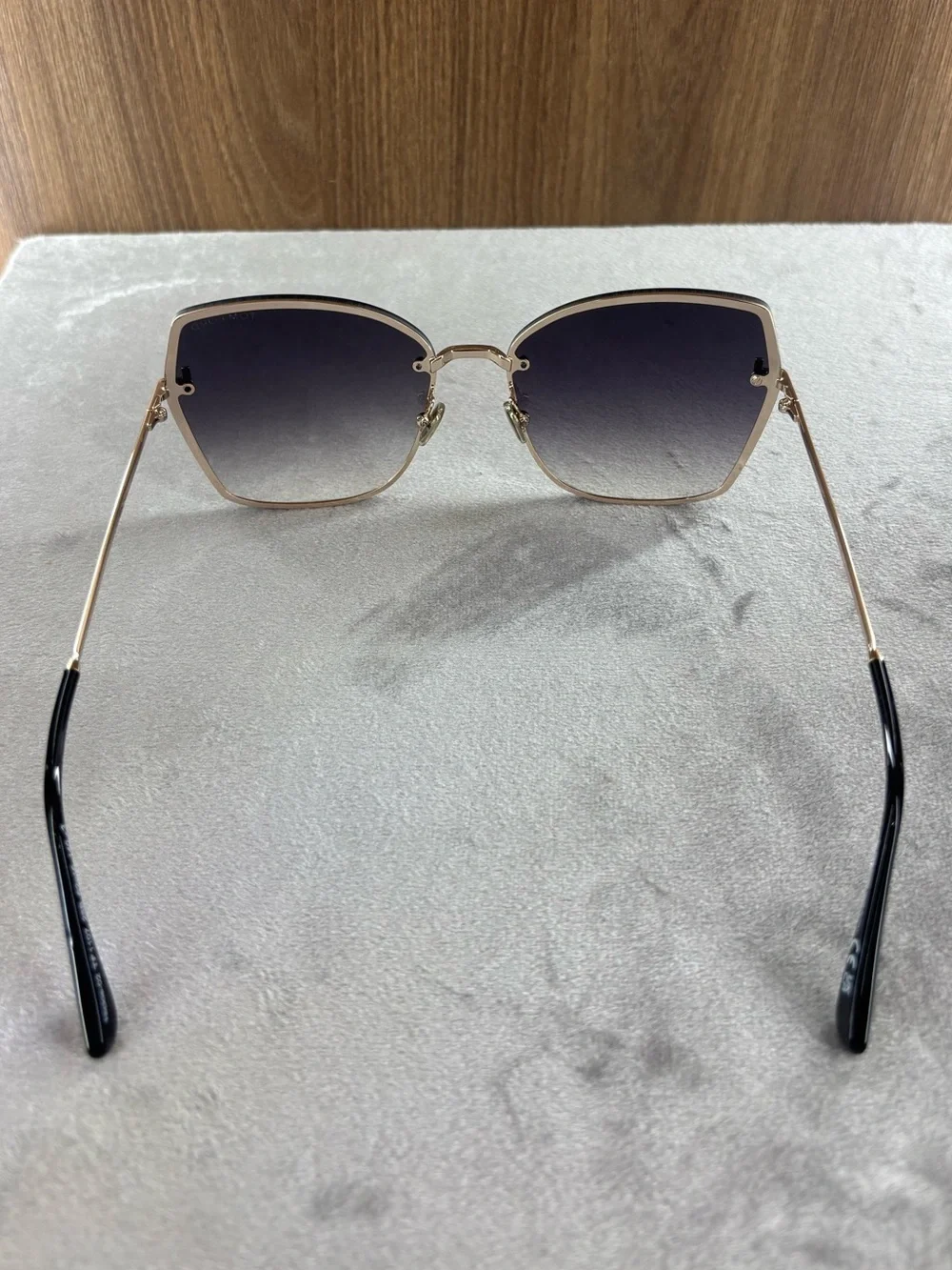 Tom Ford Nickie-02 TF1107 28B Sunglasses 62-16-140 Gold Gradient New